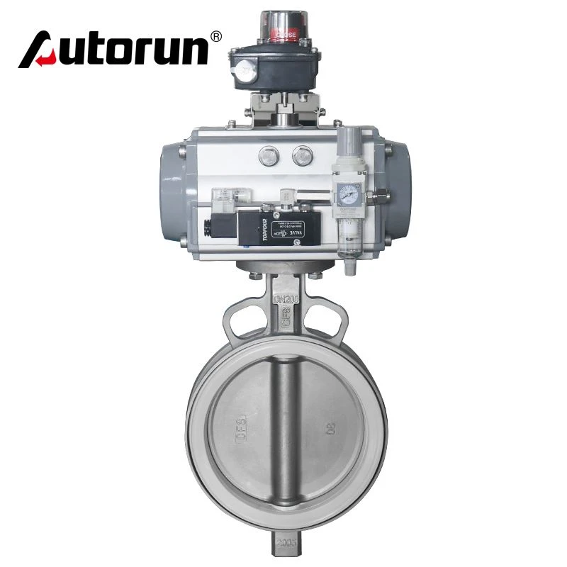 Pneumatic Butterfly Valve For Lithium Battery Industry