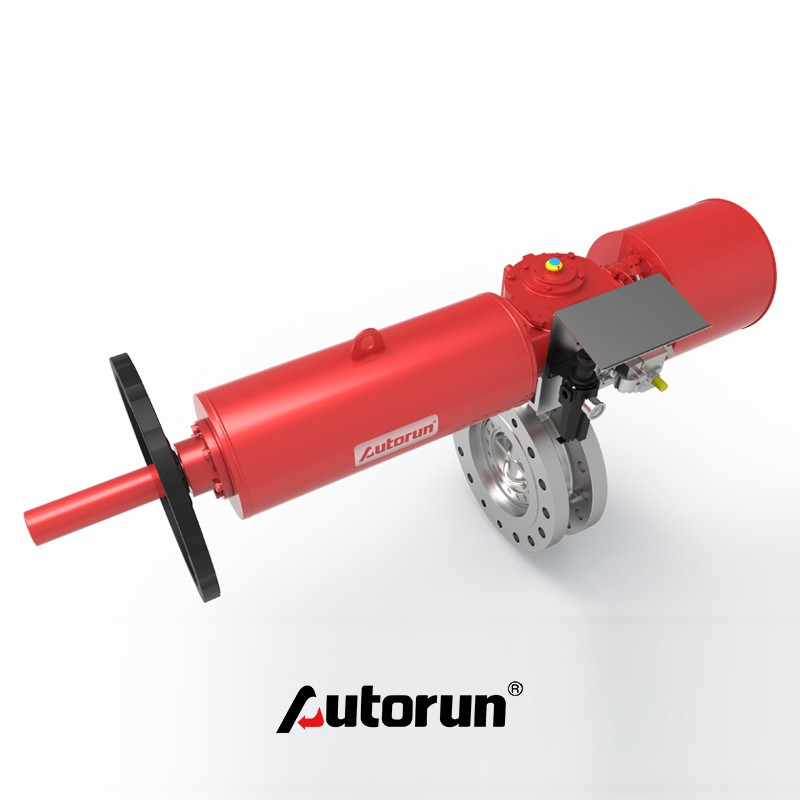 Pneumatic Flanged Butterfly Valve