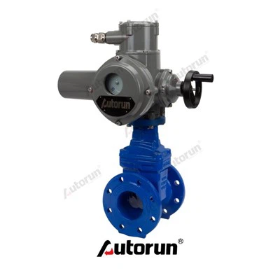 Electric SS Gate Valve With AUTORUN MULTITURN Actuator