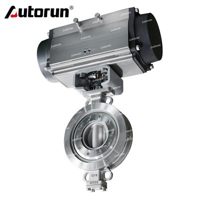 Pneumatic Wafer Hard Seal Butterfly Valve
