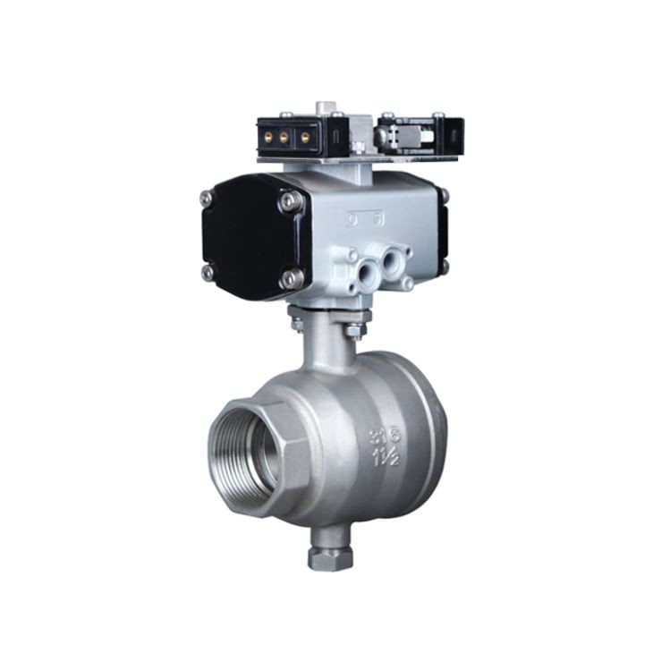 Pneumatic Two Piece Ball Valve
