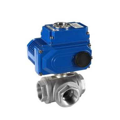 2 Way DN25 Electric Motorized Brass Ball Valve Sev1200
