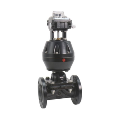 PTFE Lining Pneumatic Diaphragm Valve Weir Type (GHTG)