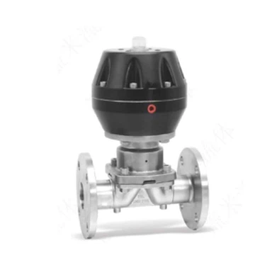 China Stainless Steel Pneumatic & Manual Food Grade & Hygienic Diaphragm Valve