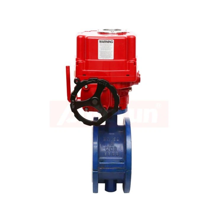 Electric Flange Teflon Lined Butterfly Valve