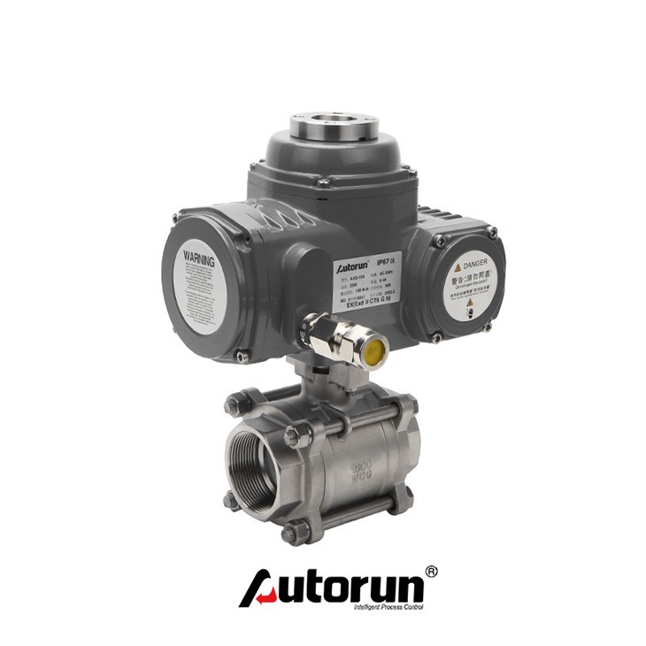 Explosion-Proof Electric Three-Piece Ball Valve