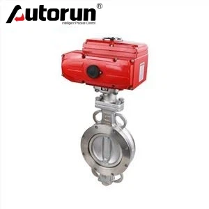 Odl Electric Three Eccentric Butterfly Valve Switch Type