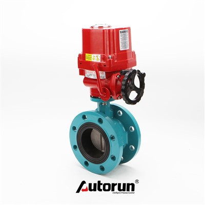 Electric High Performance Flange Butterfly Valve