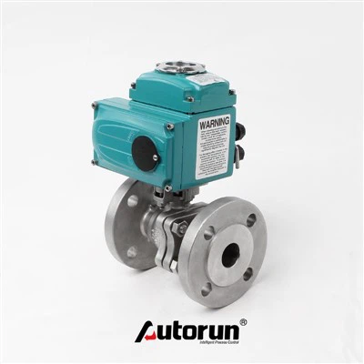 Fine Small Electric Stainless Steel Fluorine Lined Ball Valve