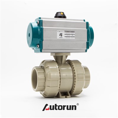 Pneumatic CPVC Ball Valve
