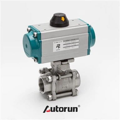 Pneumatic Three-Piece Vacuum Ball Valve